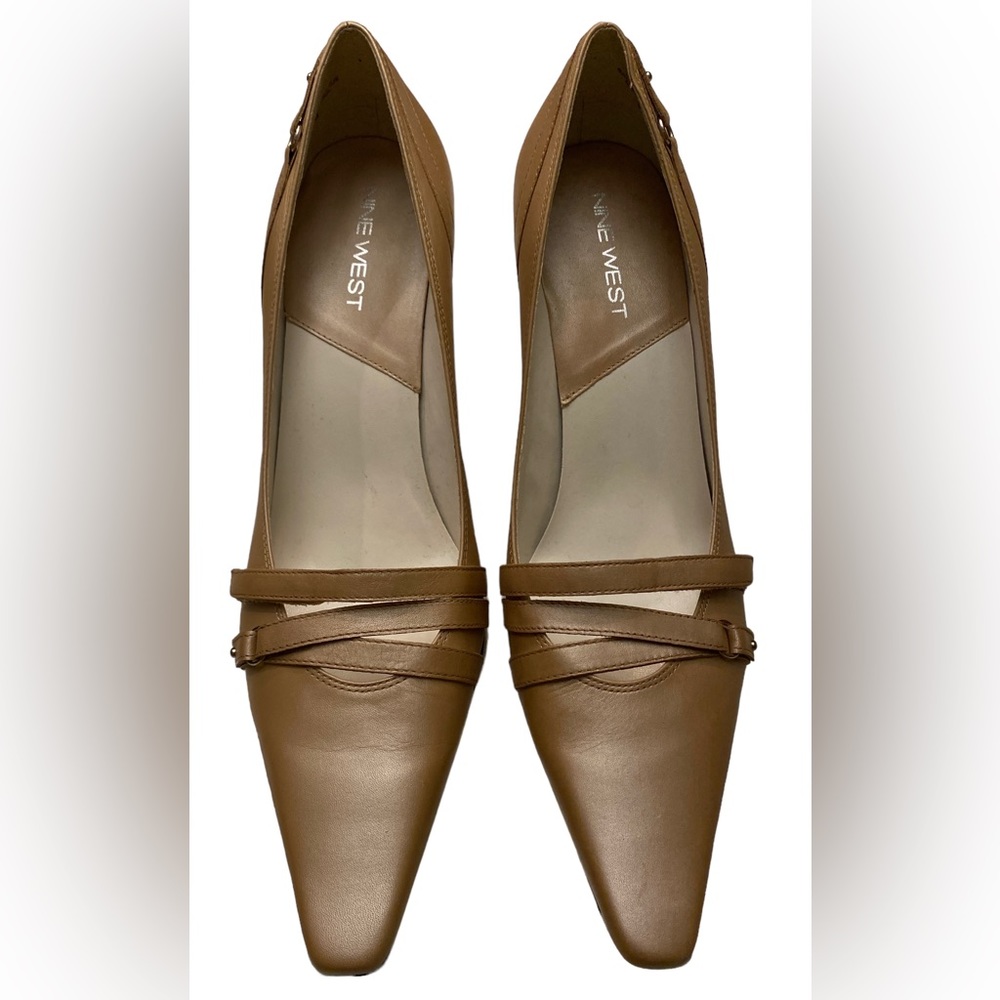 Vintage Nine West Leather Heels